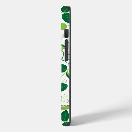 Erbsenmuster 01.bw. Case-Mate iPhone hülle (Rückseite / Links)