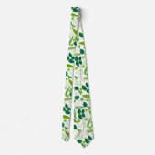 Erbsenmuster 01.bw. krawatte (Rückseite)