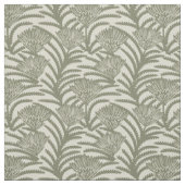 Erbstück-Blumenblock in Salbeigrün Stoff (Muster)