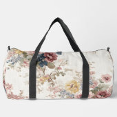 Erbstück-Chintz-Blumenmuster Duffle Bag (Vorderseite)