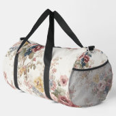 Erbstück-Chintz-Blumenmuster Duffle Bag (Rechte Ecke)