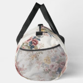 Erbstück-Chintz-Blumenmuster Duffle Bag (Rechts)