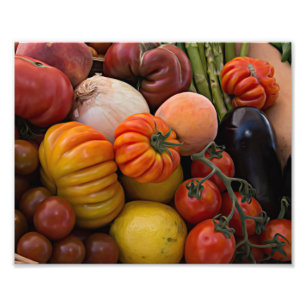 Erbstück-Tomaten Fotodruck