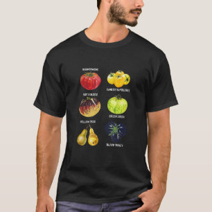 Erbstück Tomaten Gemüse Gartenarbeit Bauernmarkt T-Shirt