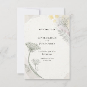 Erbwiese Queen Annes Lace Save The Date