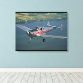 Erco, Aircoupe, 1946_Classic Aviation Leinwanddruck (Insitu (Holzboden))