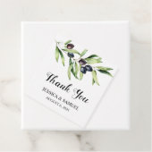 ercolor Olive Branch Wedch Vielen Dank Geschenkanhänger (Beispiel)