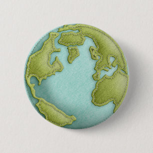 Erd3d genähter Muster-Knopf Button