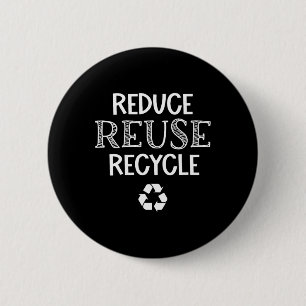 Erd Day Arbage Day Garbage Truck Reduzieren Wieder Button