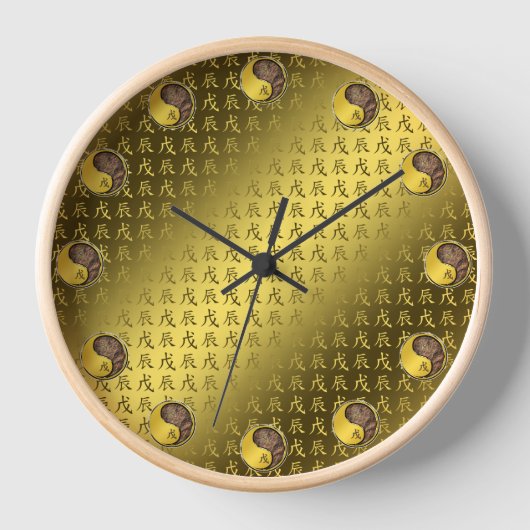 Erd-Drache Uhr (Vorderseite)