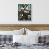 Erd-Elementarwesen Leinwanddruck (Insitu (Schlafzimmer))