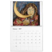 Erd-Elemente Mystikerin Maureen Girard Tier Fantas Kalender (Feb 2027)