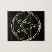Erd-, Luftund FeuerPentagram Puzzle (Horizontal)
