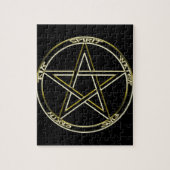 Erd-, Luftund FeuerPentagram Puzzle (Vertikal)