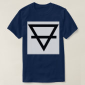 Erd-Symbol 1899 T-Shirt (Design vorne)