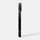 Erdähnlicher Planet mit Ozeanen, die seine Oberflä iPhone 15 Hülle (Rechte Seite)