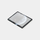 Erdähnlicher Planet mit Ozeanen, die seine Oberflä Post-it Klebezettel (angewinkelt)