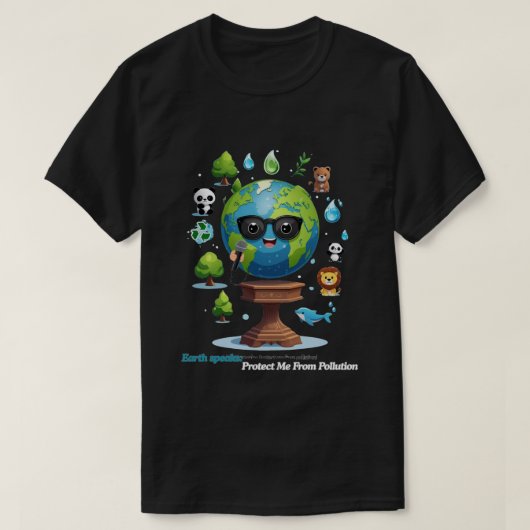 Erdansprache: Ein Aufruf zum Schutz T-Shirt (Design vorne)