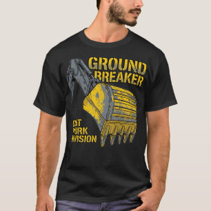 Erdarbeiten Abteilung Bau Gif T-Shirt