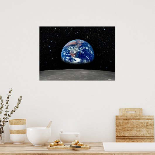 Erdaufbereitung Poster (Küche)