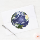 Erdaufkleber 2 runder aufkleber (Umschlag)