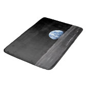 Erdaufstieg über dem Mond, Apollo 11, 1969 Badematte (Schrägansicht)