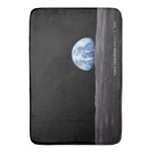 Erdaufstieg über dem Mond, Apollo 11, 1969 Badematte (Vorderseite Vertikal)
