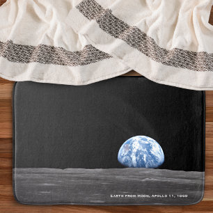 Erdaufstieg über dem Mond, Apollo 11, 1969 Badematte