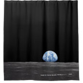 Erdaufstieg über dem Mond, Apollo 11, 1969 Duschvorhang (Vorderseite)