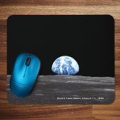 Erdaufstieg über dem Mond, Apollo 11, 1969 Mousepad