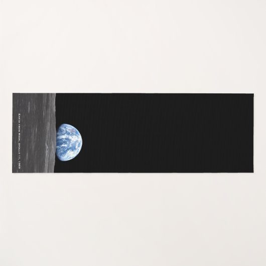 Erdaufstieg über dem Mond, Apollo 11, 1969 Yogamatte (Vorderseite (Horizontal))