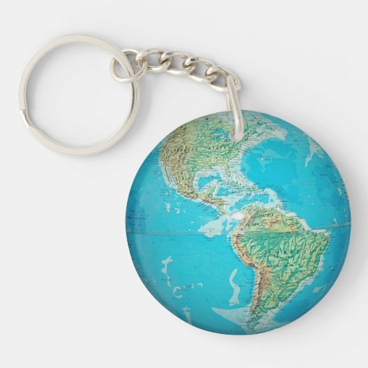 Erdball 1 schlüsselanhänger (Vorderseite)