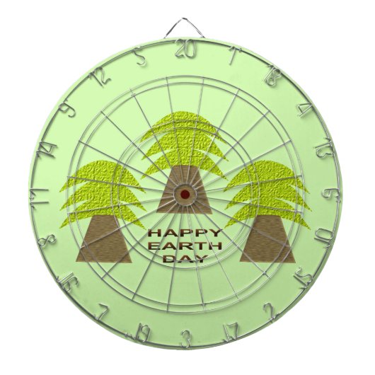 Erdbaume Dartscheibe (vorne)