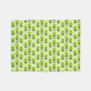 Erdbaume Fleecedecke