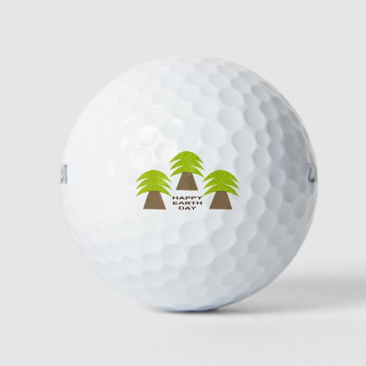 Erdbaume Golfball (Vorderseite)