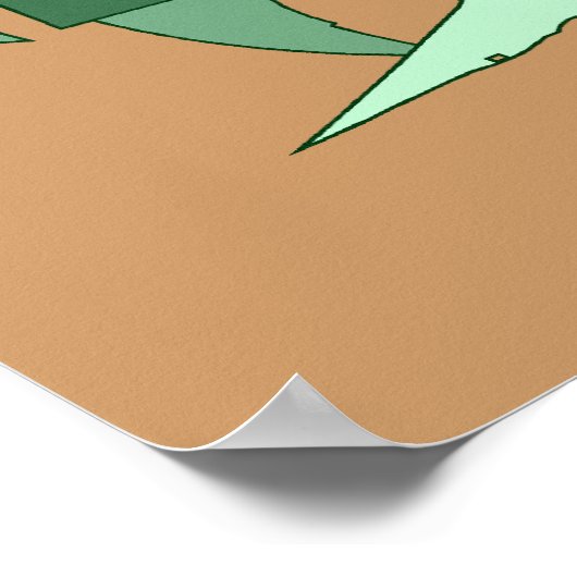 Erdbaume Poster (Ecke)