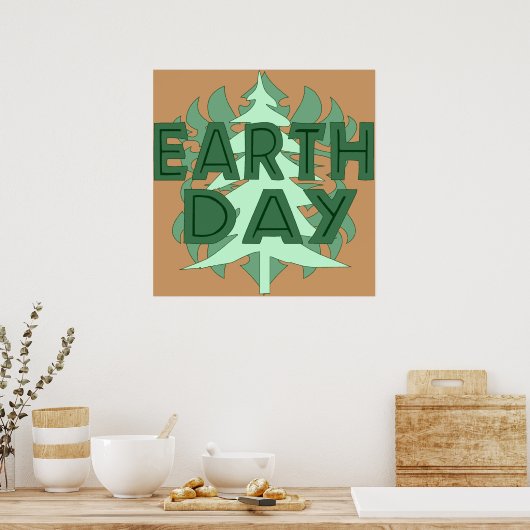 Erdbaume Poster (Küche)