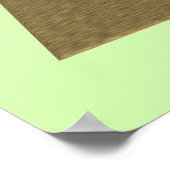 Erdbaume Poster (Ecke)