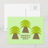 Erdbaume Postkarte (Vorne/Hinten)
