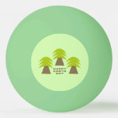 Erdbaume Tischtennisball (Rückseite)