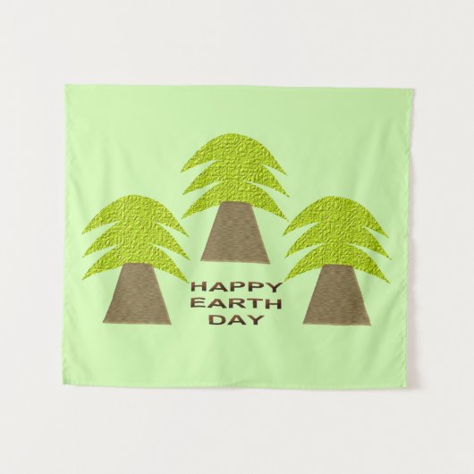 Erdbaume Wandteppich (Vorderseite (Horizontal))