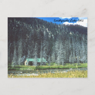 Erdbeben 1962 Montana Postkarte