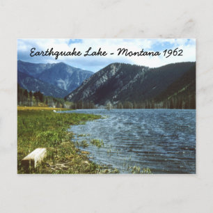 Erdbeben 1962 Montana Postkarte