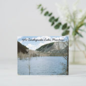 Erdbeben 1962 Montana Postkarte (Stehend Vorderseite)