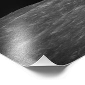 Erdbeben aus Apollo 8 Moon Mission Fotodruck (Ecke)