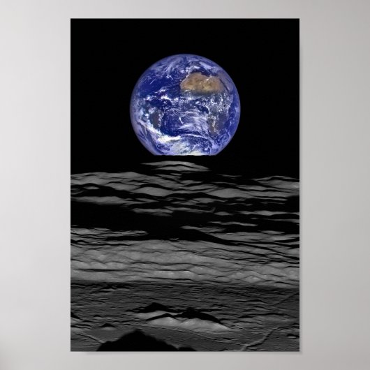 Erdbeben aus dem Mond Poster (Vorne)