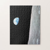 Erdbeben - die Mondperspektive Puzzle (Vertikal)