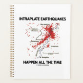 Erdbeben im Intraplate passieren die ganze Zeit Planer (Vorderseite)