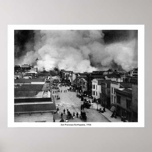 Erdbeben in San Francisco Poster (Vorne)