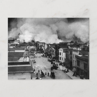 Erdbeben in San Francisco Postkarte